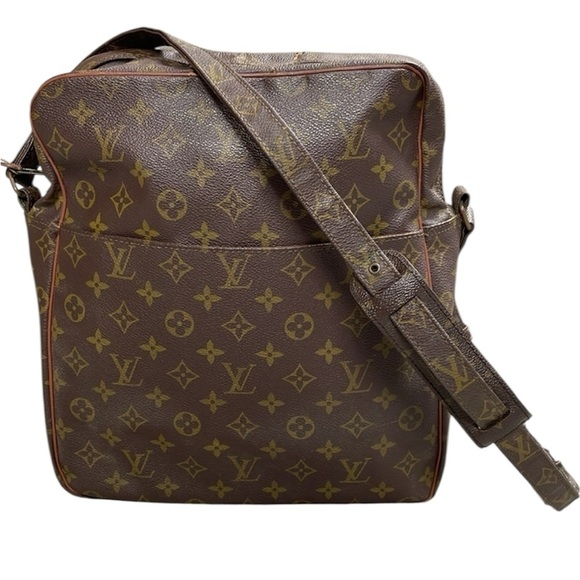 Vintage Louis Vuitton Monogram Marceau GM Shoulder Bag Messenger Monogram Strap - Picture 1 of 16